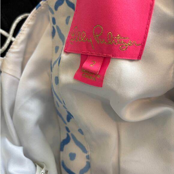 Lilly Pulitzer Tiki Wrap Romper Pants Jumpsuit Cropped - Picture 8 of 12